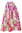 JUPE MAXI WAX TAILLE HAUTE ROSE ET OR